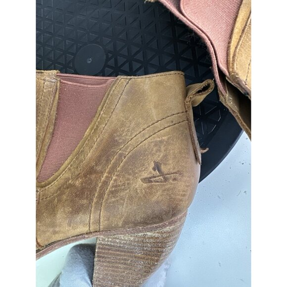 J Shoes Coventry Brown Ankle Boots 39/ 8.5 Chelsea Leathers - Picture 7 of 11